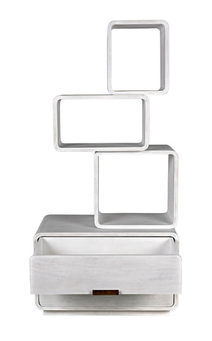 Belini Bookcase, White Wash