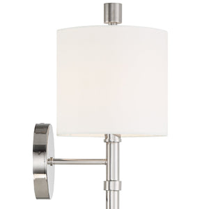 Rachel 1 Light Polished Nickel Wall Sconce