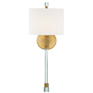 Rachel 1 Light Vibrant Gold Wall Sconce