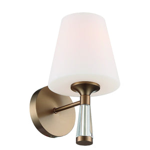 Ramsey 1 Light Vibrant Gold Wall Mount