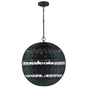 Remy 6 Light Forged Bronze Chandelier