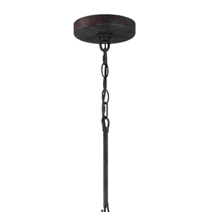Remy 6 Light Forged Bronze Chandelier