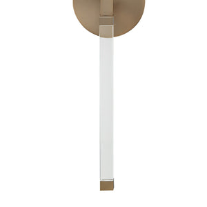Renee 1 Light Aged Brass Wall Mount