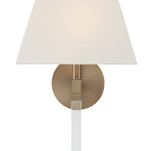 Renee 1 Light Aged Brass Wall Mount