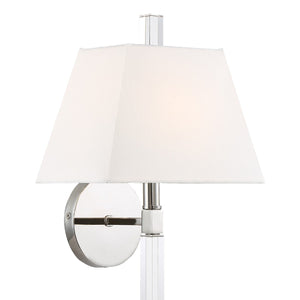 Renee 1 Light Polished Nickel Wall Mount