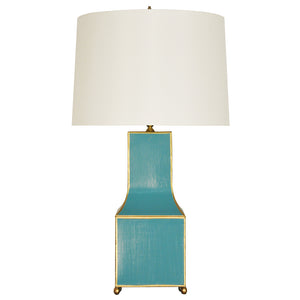 Worlds Away Renata Pagoda Table Lamp – Turquoise