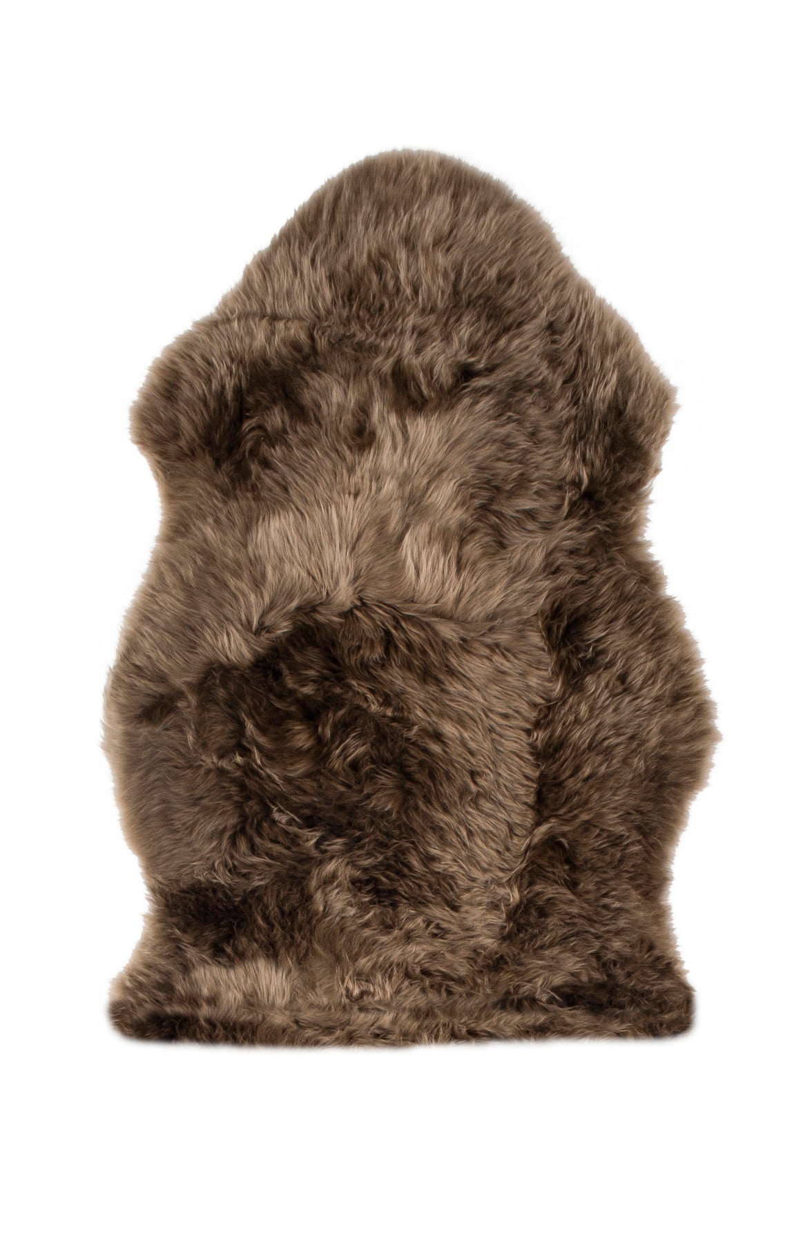 Luxe Brown Premium Sheepskin Rug - 6 sizes