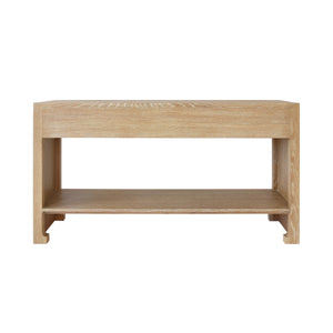 Rosalind Console in Cerused Oak