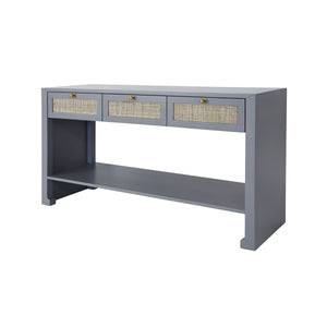 Rosalind Console in Dark Grey Lacquer