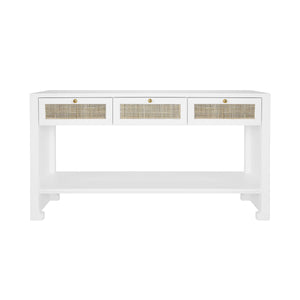 Rosalind Console in White Lacquer