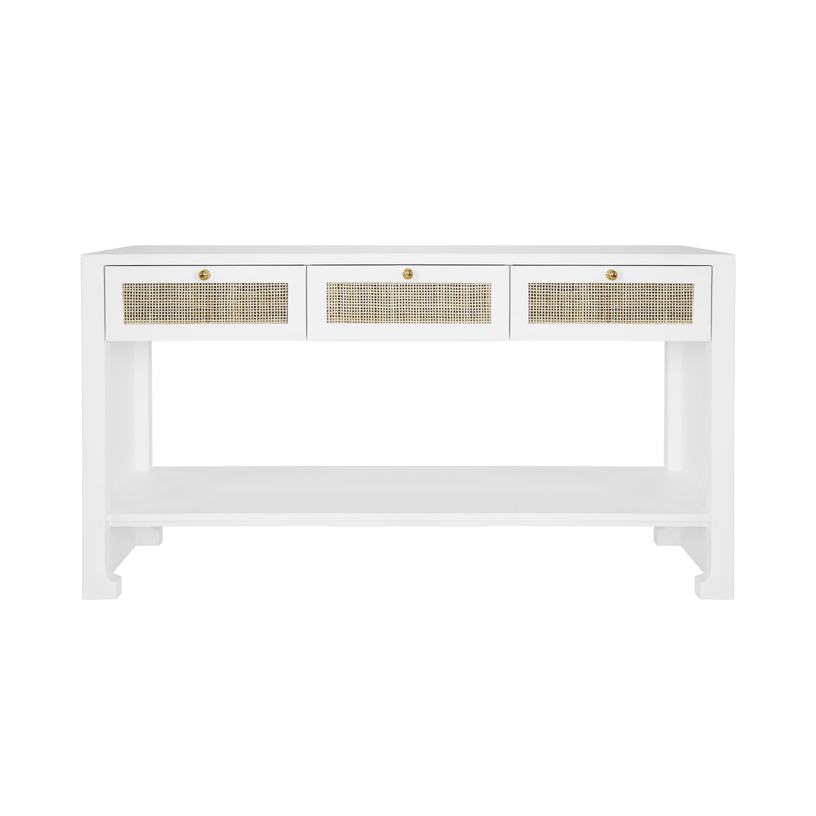 Rosalind Console in White Lacquer