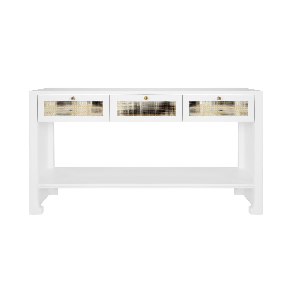 Rosalind Console in White Lacquer