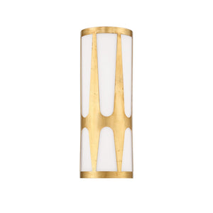 Royston 2 Light Antique Gold Wall Mount