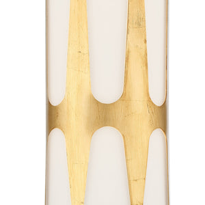 Royston 2 Light Antique Gold Wall Mount