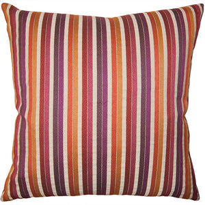 Rainbow Stripe Pillow