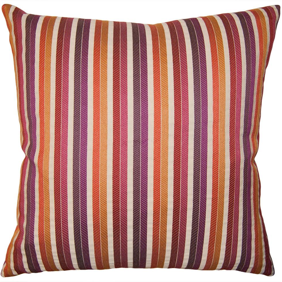Rainbow Stripe Pillow