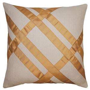Restu Gold Ribbon Pillow