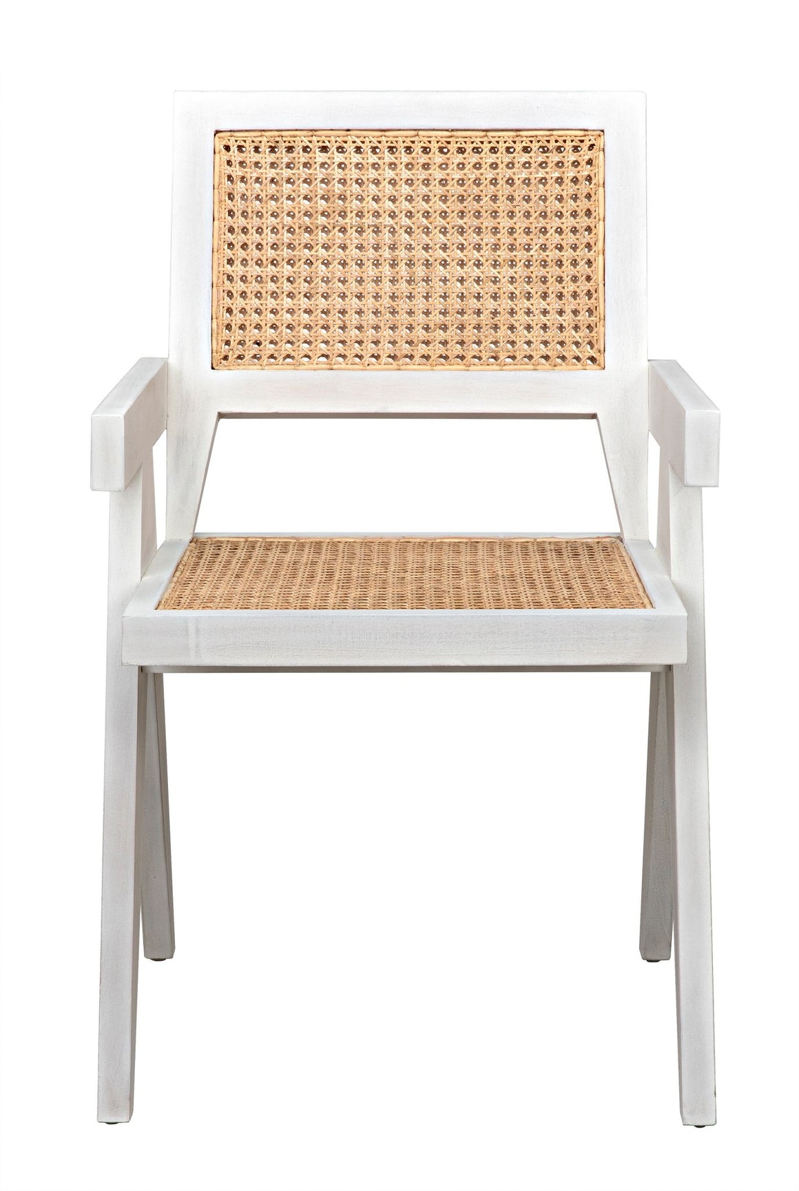 Jude Chair with Caning, White Wash