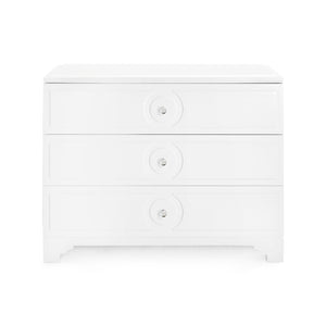 Medium 3-Drawer in White | Savoy Collection | Villa & House