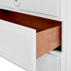 Medium 3-Drawer in White | Savoy Collection | Villa & House