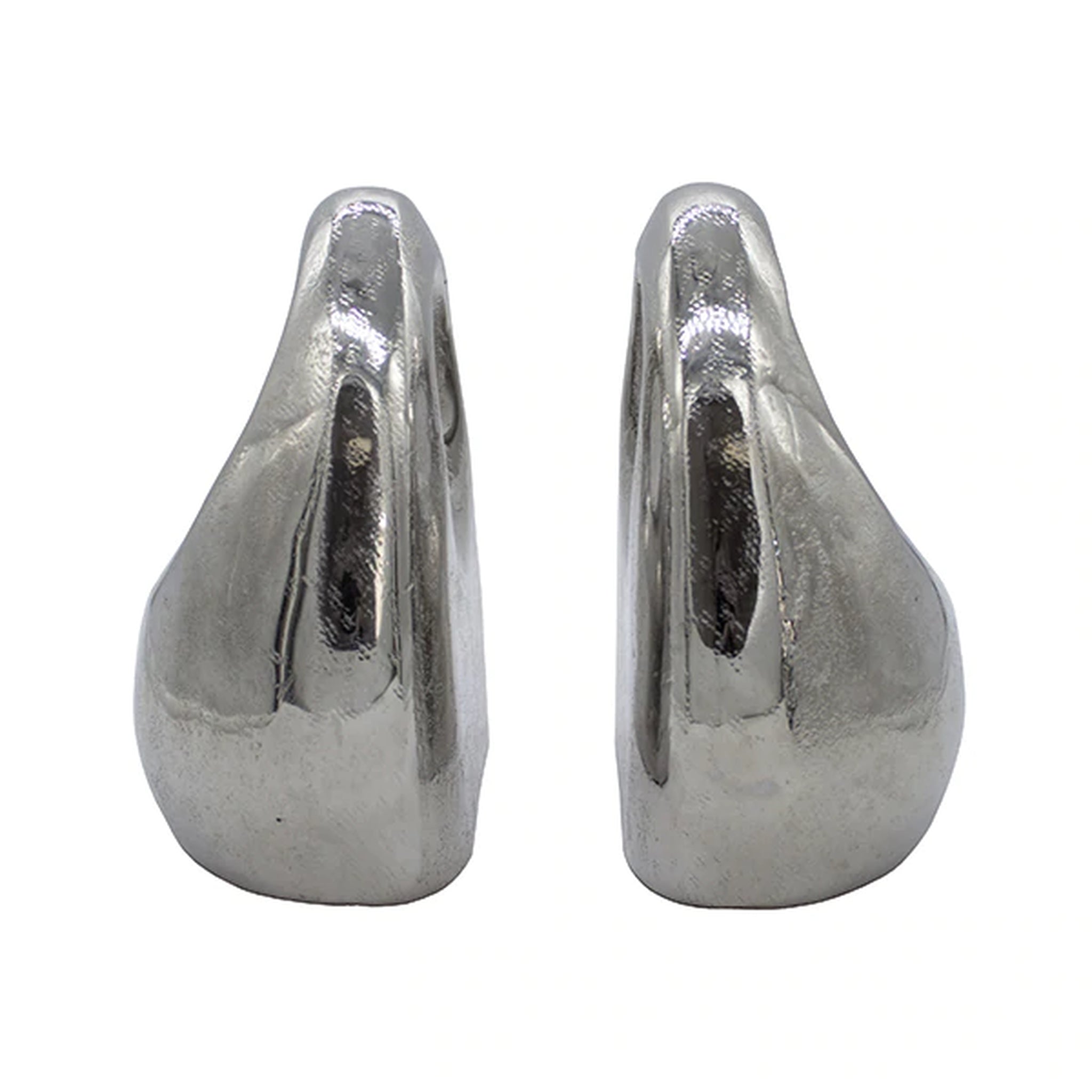 Worlds Away Scott Bookends Set - Antique Nickel