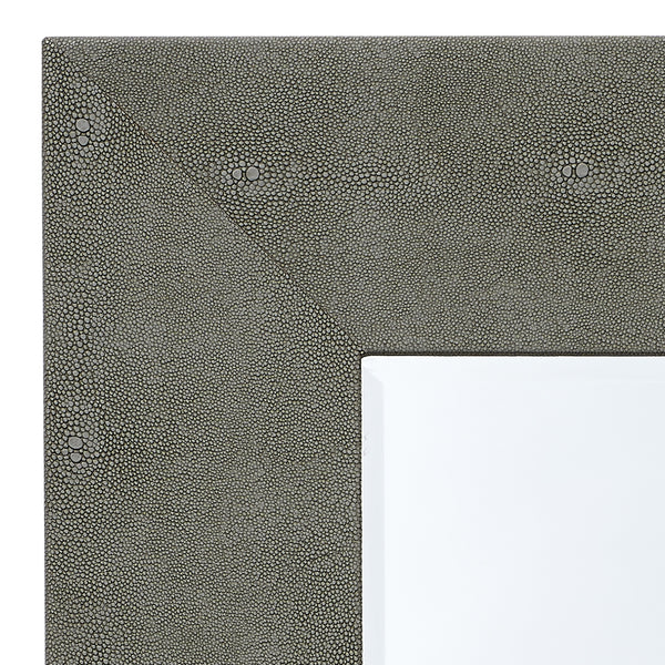 Structure Rectangle Mirror, Grey - Scenario Home