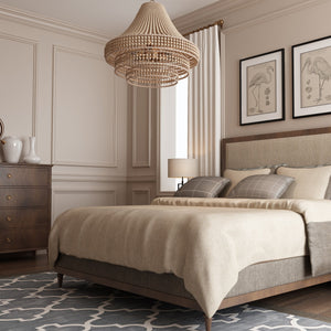 Silas 6 Light Burnished Silver Chandelier