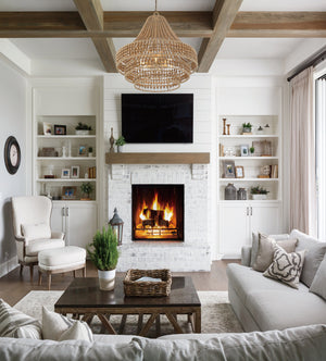 Silas 6 Light Burnished Silver Chandelier