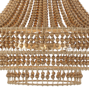 Silas 6 Light Burnished Silver Chandelier