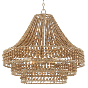 Silas 6 Light Burnished Silver Chandelier