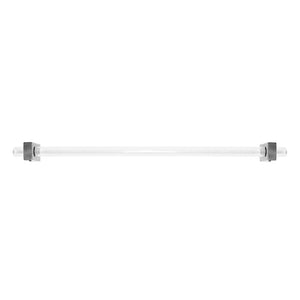 Worlds Away Smith Minimal Towel Bar - Acrylic & Nickel