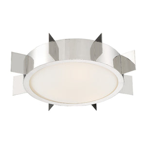 Solas 3 Light Polished Nickel Ceiling Mount