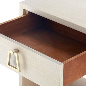1-Drawer Side Table, Blanched Oak | Stanford Collection | Villa & House