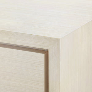 3-Drawer Side Table - Lacquered Blanched Oak | Stanford Collection | Villa & House