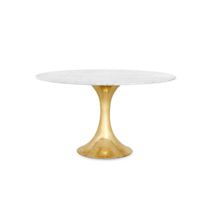 52" Carrera Dining Table Top in White | Stockholm Collection | Villa & House