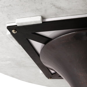 Bronze Dining Table Base | Stockholm Collection | Villa & House