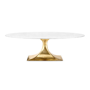 95" Carrera Oval Dining Table Top | Stockholm Collection | Villa & House