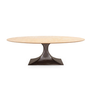 Bronze Oval Dining Table Base | Stockholm Collection | Villa & House
