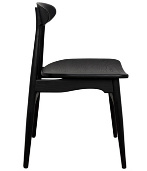 Noir Surf Chair - Charcoal Black