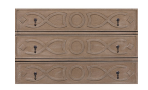 Noir Sofie Dresser - Weathered Mahogany