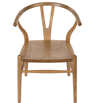 Noir Zola Chair - Natural