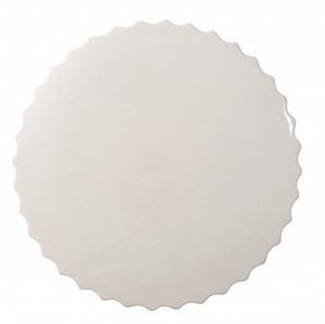 Round Alex Garden Stool – White