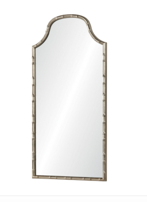 Arched Faux Bamboo Mirror - Available in 2 Finishes