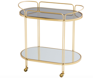 Motif Gold Bar Cart