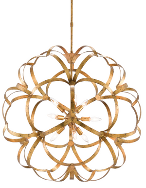 Currey and Company Sappho Orb Chandelier