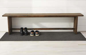 Chilewich Indoor/Outdoor Shag Solid Floor Mat - Mercury Grey (2 Sizes)