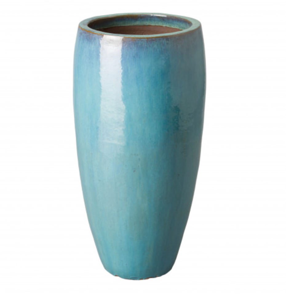 Extra Tall Ceramic Vase Planters