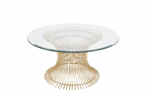 Powell Gold Leaf Cocktail Table – 3 Sizes