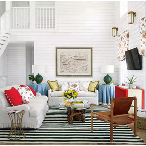 Harbour Island Lacquer Console – White (Additional Colors Available)