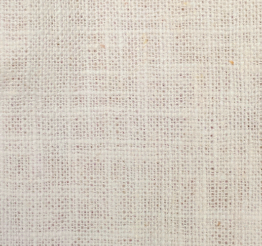 Paulette White Linen & Turquoise Chip Wall Sconce